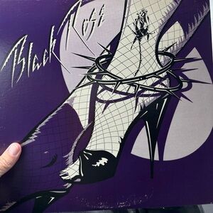 Cher Black Rose Vinyl Record. 1980 First Press Promotional Copy